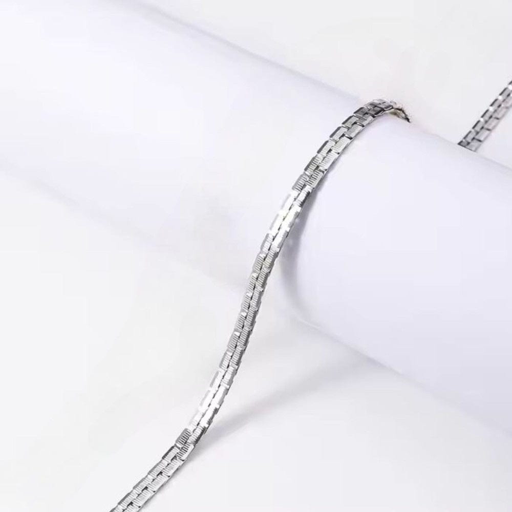 THE MEN THING Chain ARGENTO - 5mm Chain Pure Stainless Steel 21inch for Men & Boys