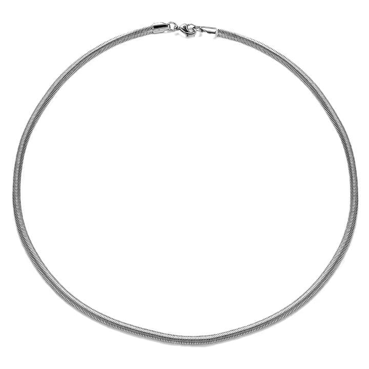 THE MEN THING Chain DOMINIX - 5mm Chain Pure Stainless Steel 23inch for Men & Boys