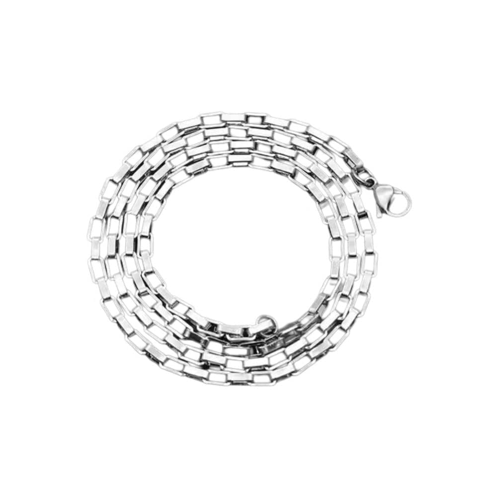 THE MEN THING Chain ELEXON - 4mm Chain Pure Stainless Steel 23inch for Men & Boys