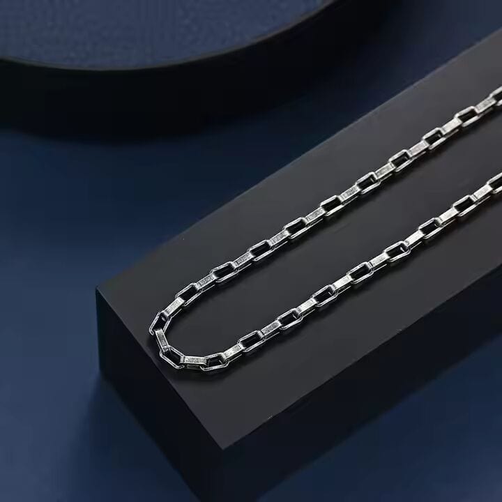THE MEN THING Chain ELEXON - 4mm Chain Pure Stainless Steel 23inch for Men & Boys