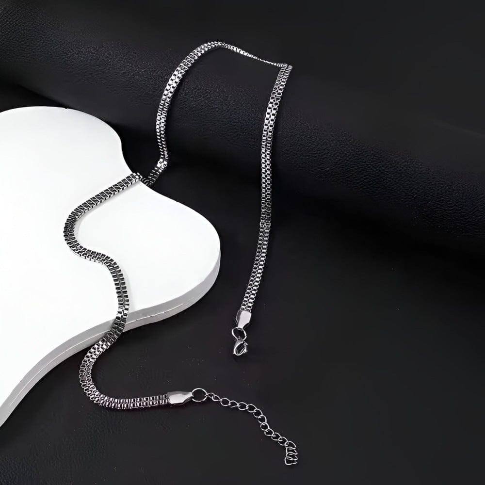 THE MEN THING Chain ERIX - 4mm Chain Pure Stainless Steel 19inch for Men & Boys
