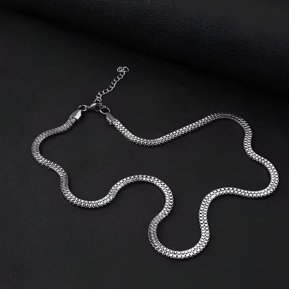THE MEN THING Chain ERIX - 4mm Chain Pure Stainless Steel 19inch for Men & Boys