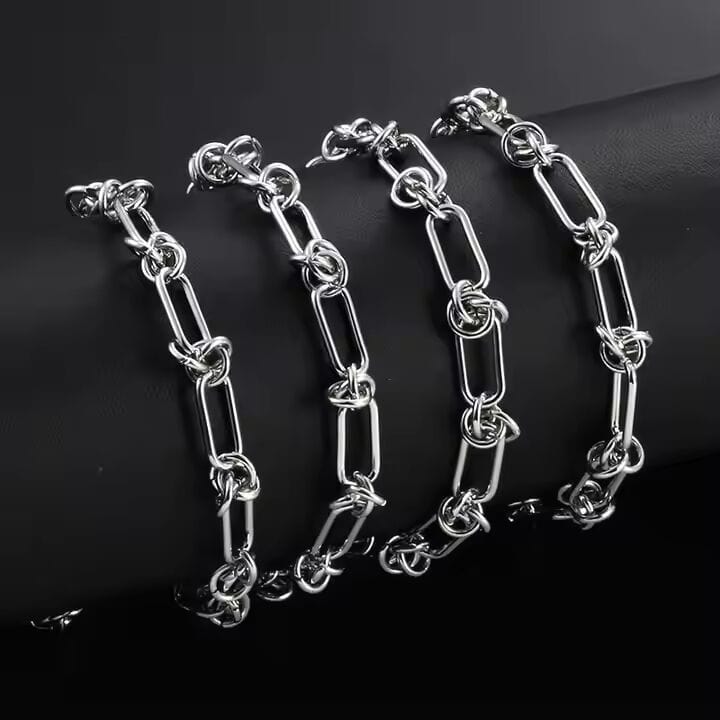 THE MEN THING Chain LINEO - 7mm Chain Pure Stainless Steel 23inch for Men & Boys