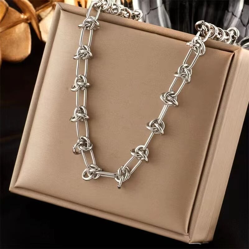 THE MEN THING Chain LINEO - 7mm Chain Pure Stainless Steel 23inch for Men & Boys