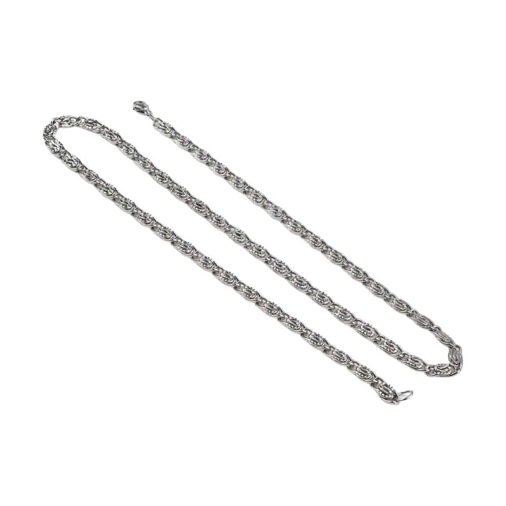 THE MEN THING Chain SCULPT LOOP - 5mm Chain Pure Stainless Steel 23inch for Men & Boys