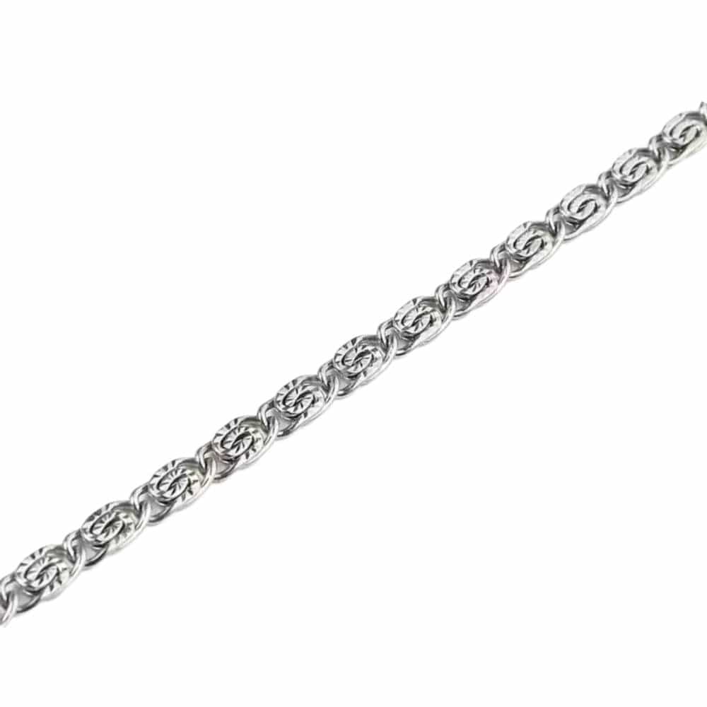 THE MEN THING Chain SCULPT LOOP - 5mm Chain Pure Stainless Steel 23inch for Men & Boys