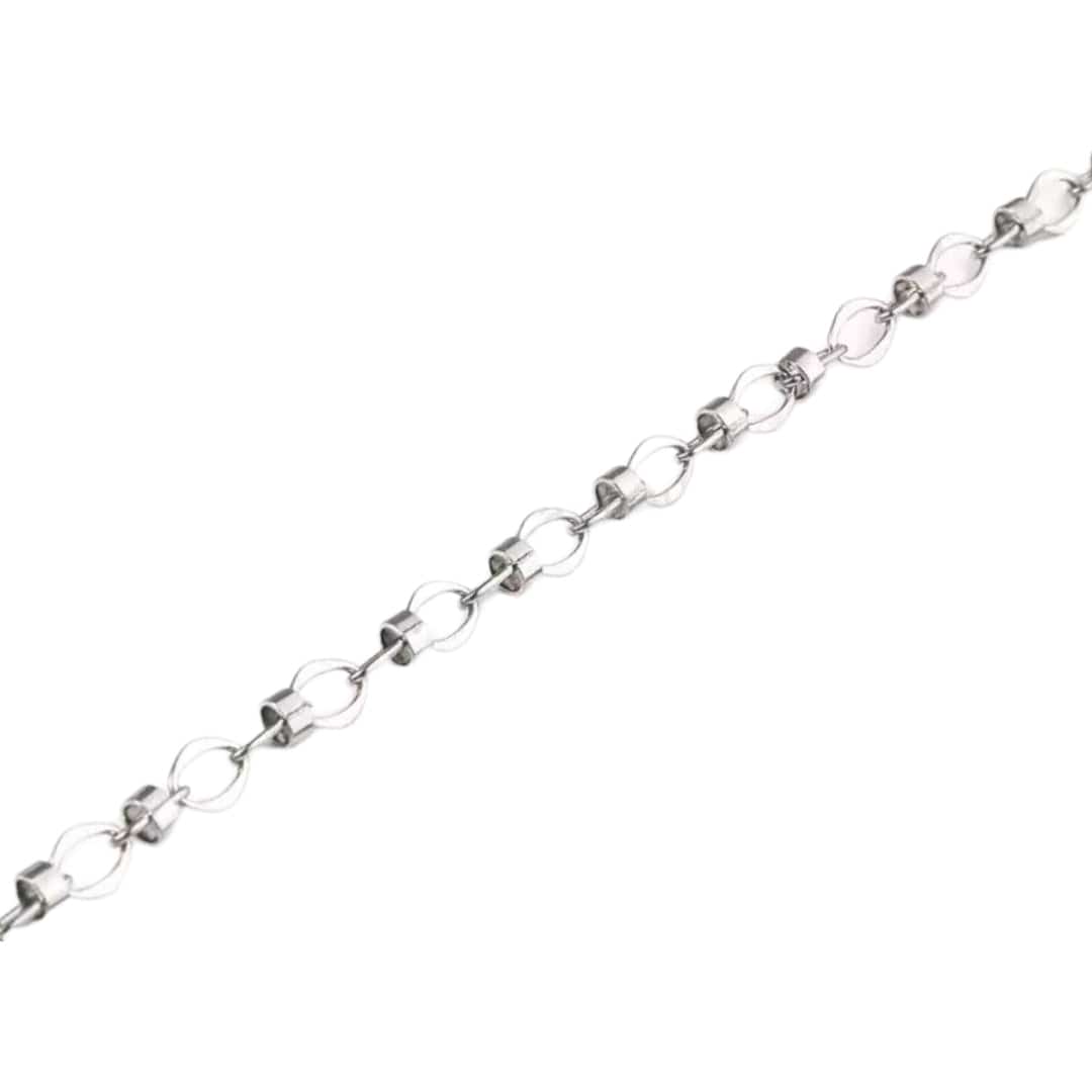 THE MEN THING Chain VALTRIC - 6.5mm Chain Pure Stainless Steel 23inch for Men & Boys