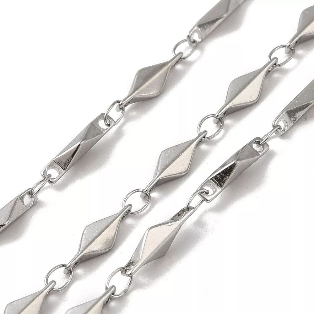 THE MEN THING Chain VANE - 4mm Chain Pure Stainless Steel 21inch for Men & Boys