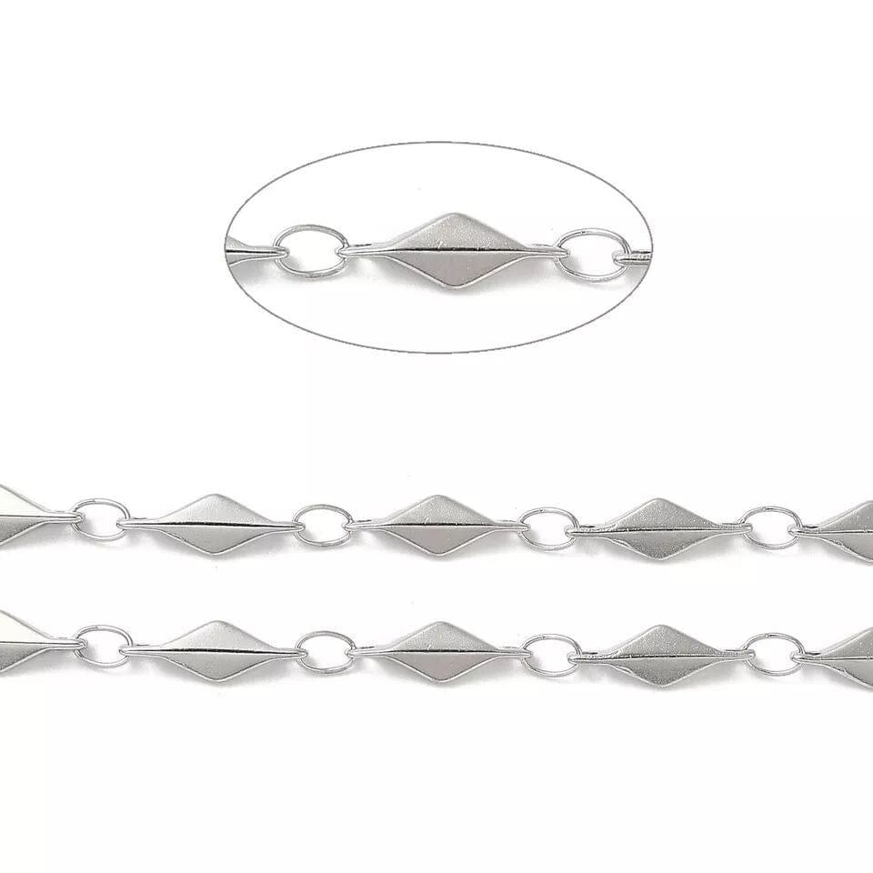 THE MEN THING Chain VANE - 4mm Chain Pure Stainless Steel 21inch for Men & Boys