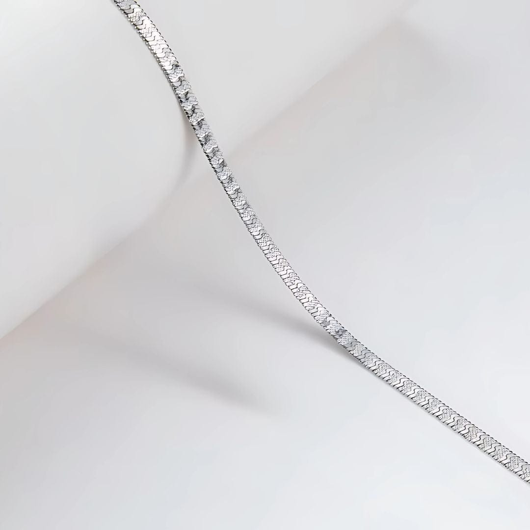 THE MEN THING Chain VELAR TWIST - 4mm Chain Pure Stainless Steel 21inch for Men & Boys
