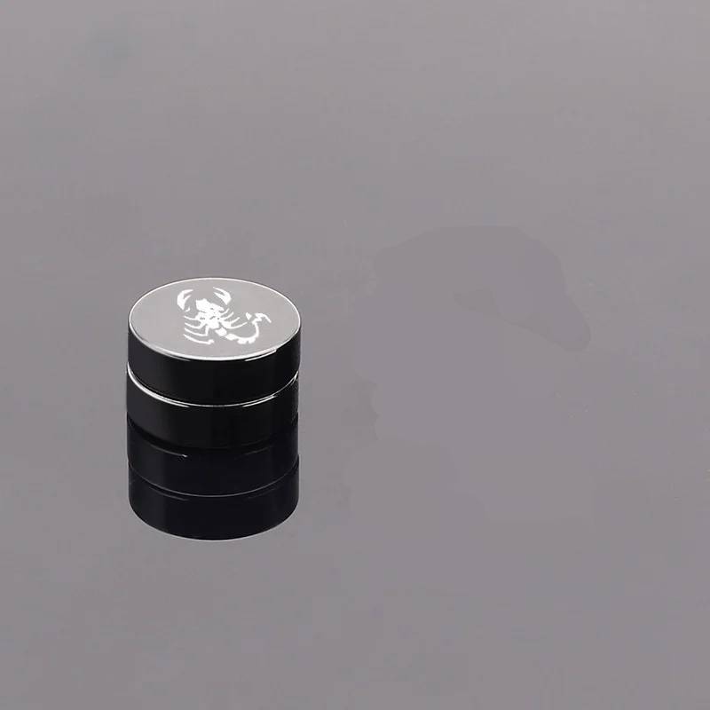 THE MEN THING Nose & Ear Ring Pair (Both Ears) AERO STING - Magnetic Non-Piercing Pure Titanium Steel Studs Earrings for Men & Boys (2 Pcs)
