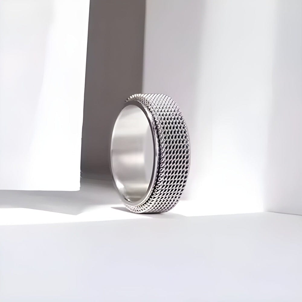 THE MEN THING Rings KRYOS - 10mm Pure Titanium Steel Ring for Men & Boys