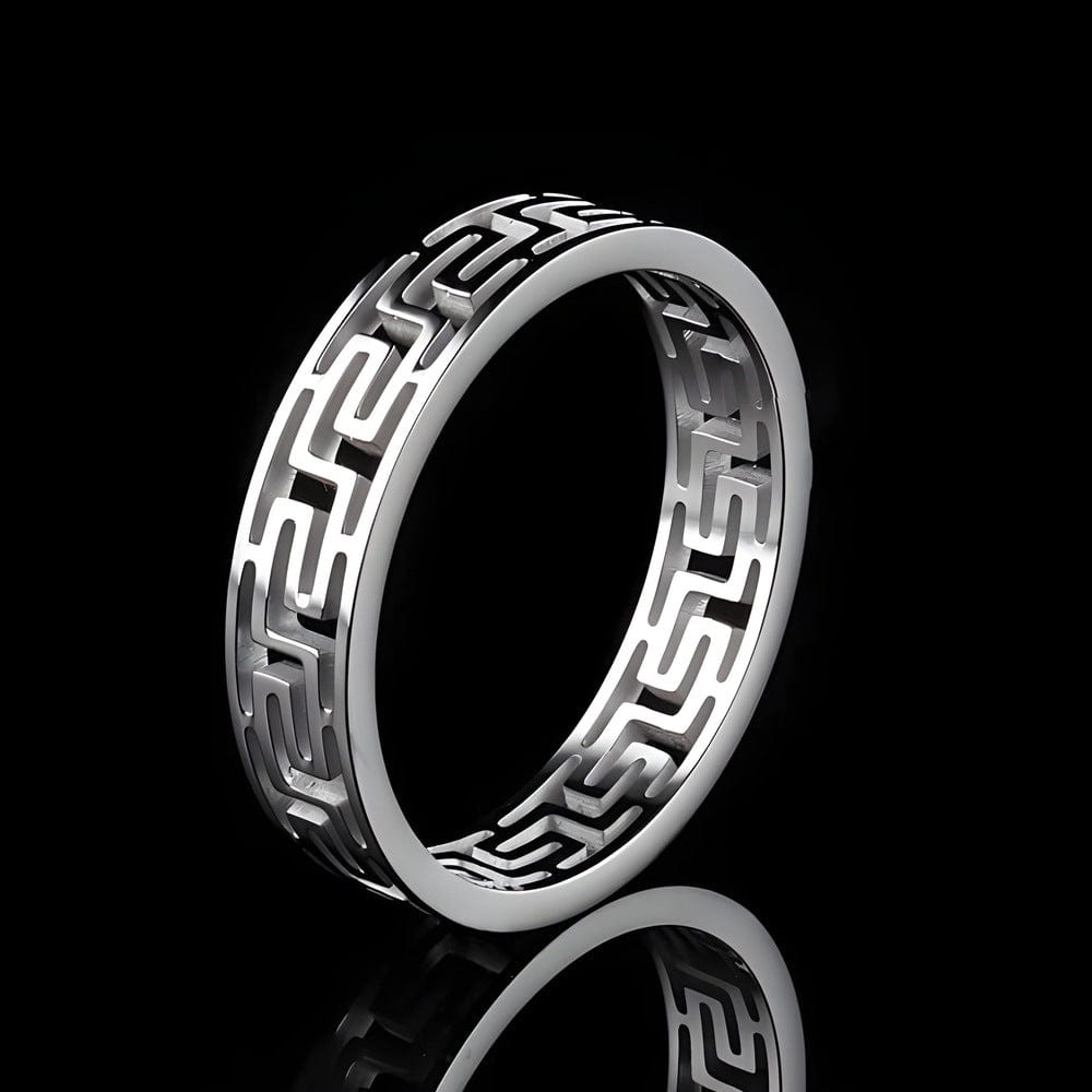 THE MEN THING Rings VERO - 10mm Pure Titanium Steel Ring for Men & Boys