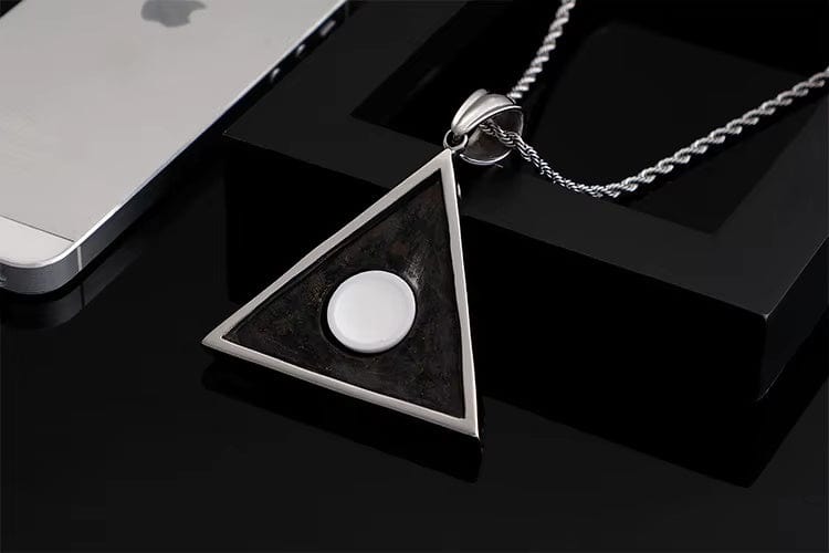 THE MEN THING SS Pendant/ Necklace MYSTIC VISION PENDANT - Alloy The Mystic Vision Pendant with Stainless Steel 24inch Round Box Chain, European trending for Men & Boy