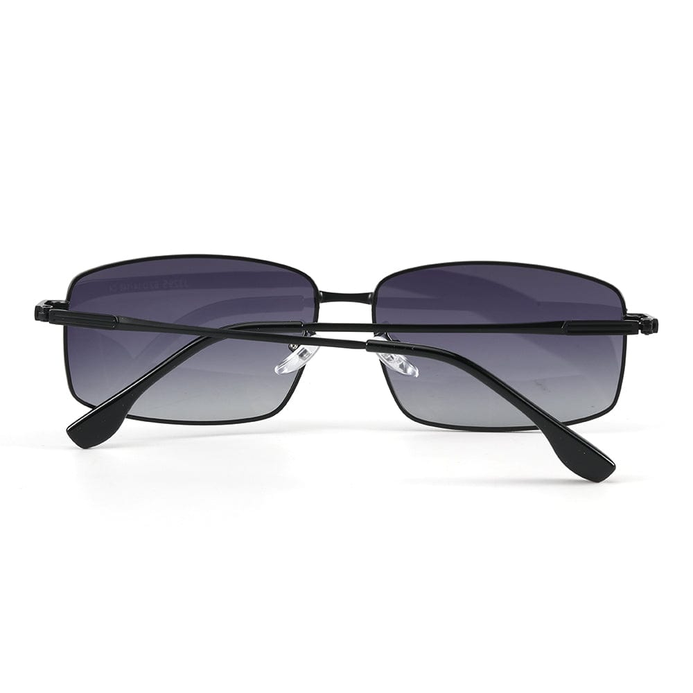 THE MEN THING Sunglasses 3295 - OBLIVION EDGE- HD Polarised Sunglasses for Men - UV400 Protection, Stainless Steel Frame - Gradient Grey