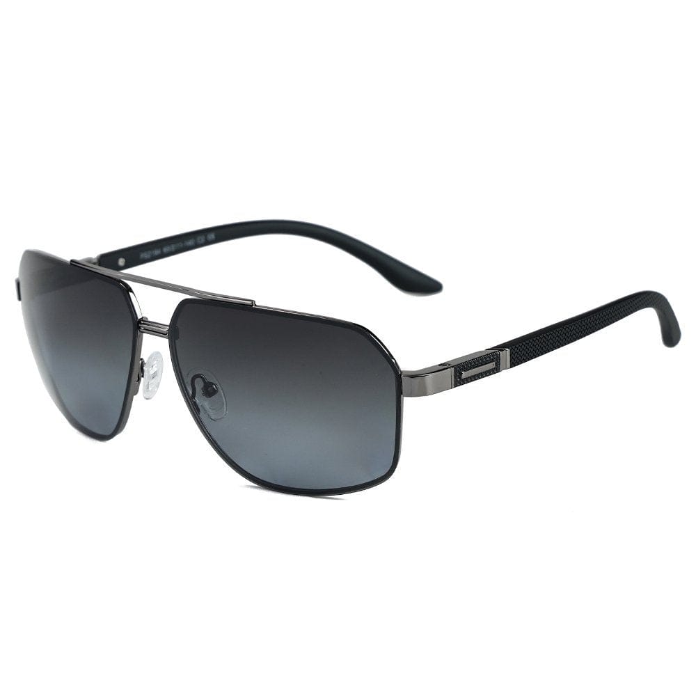 THE MEN THING Sunglasses Gradient Blue 2194 CINDER FROST HD Polarized Sunglasses for Men - UV400 Protection, Stainless Steel Frame