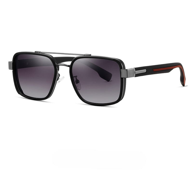 THE MEN THING Sunglasses S15106 BOLD MERIDIAN HD Polarized Sunglasses for Men - UV400 Protection, Stainless Steel Frame