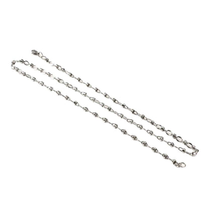 THE MEN THING Chain 4.5mm VALTRIC - 6.5mm Chain Pure Stainless Steel 23inch for Men & Boys