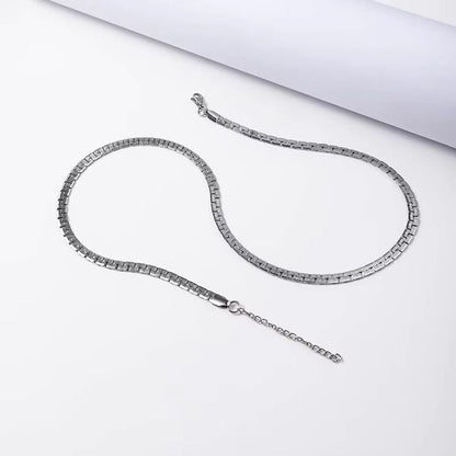 THE MEN THING Chain ARGENTO - 5mm Chain Pure Stainless Steel 21inch for Men & Boys