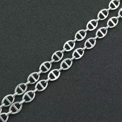 THE MEN THING Chain CAELION - 8mm Chain Pure Stainless Steel 23inch for Men & Boys