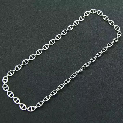 THE MEN THING Chain CAELION - 8mm Chain Pure Stainless Steel 23inch for Men & Boys