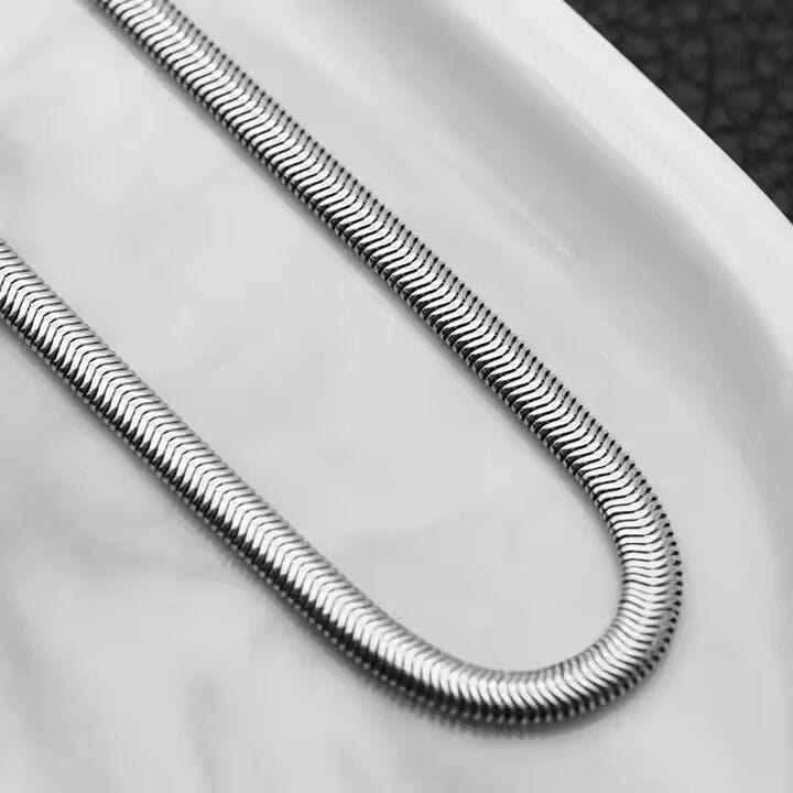 THE MEN THING Chain DOMINIX - 5mm Chain Pure Stainless Steel 23inch for Men & Boys