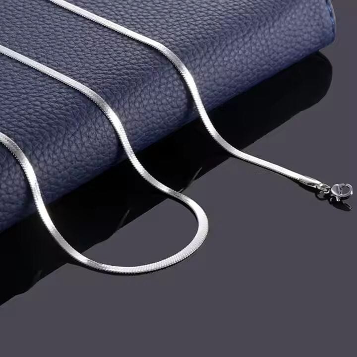 THE MEN THING Chain DOMINIX - 5mm Chain Pure Stainless Steel 23inch for Men & Boys