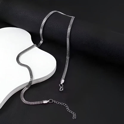 THE MEN THING Chain ERIX - 4mm Chain Pure Stainless Steel 19inch for Men & Boys
