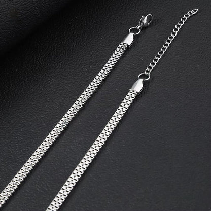THE MEN THING Chain ERIX - 4mm Chain Pure Stainless Steel 19inch for Men & Boys