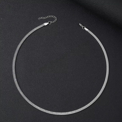 THE MEN THING Chain ERIX - 4mm Chain Pure Stainless Steel 19inch for Men & Boys