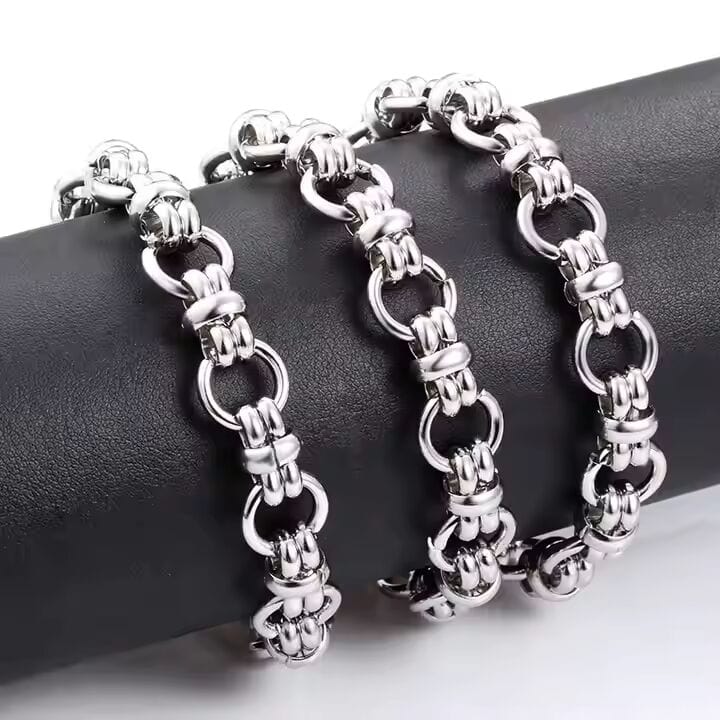 THE MEN THING Chain GRAVION - 11mm Chain Pure Stainless Steel 23inch for Men & Boys