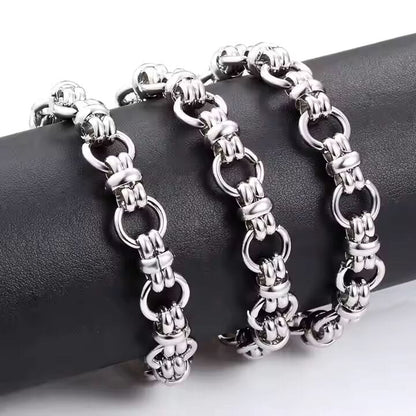 THE MEN THING Chain GRAVION - 11mm Chain Pure Stainless Steel 23inch for Men & Boys