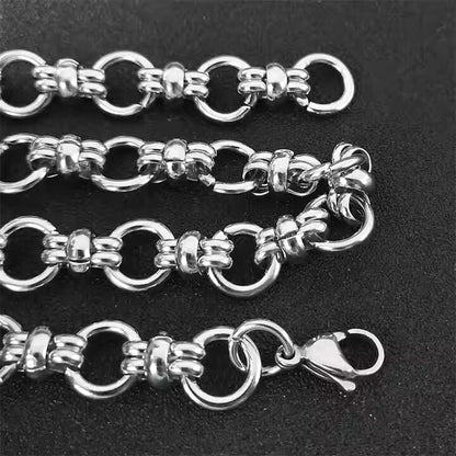 THE MEN THING Chain GRAVION - 11mm Chain Pure Stainless Steel 23inch for Men & Boys