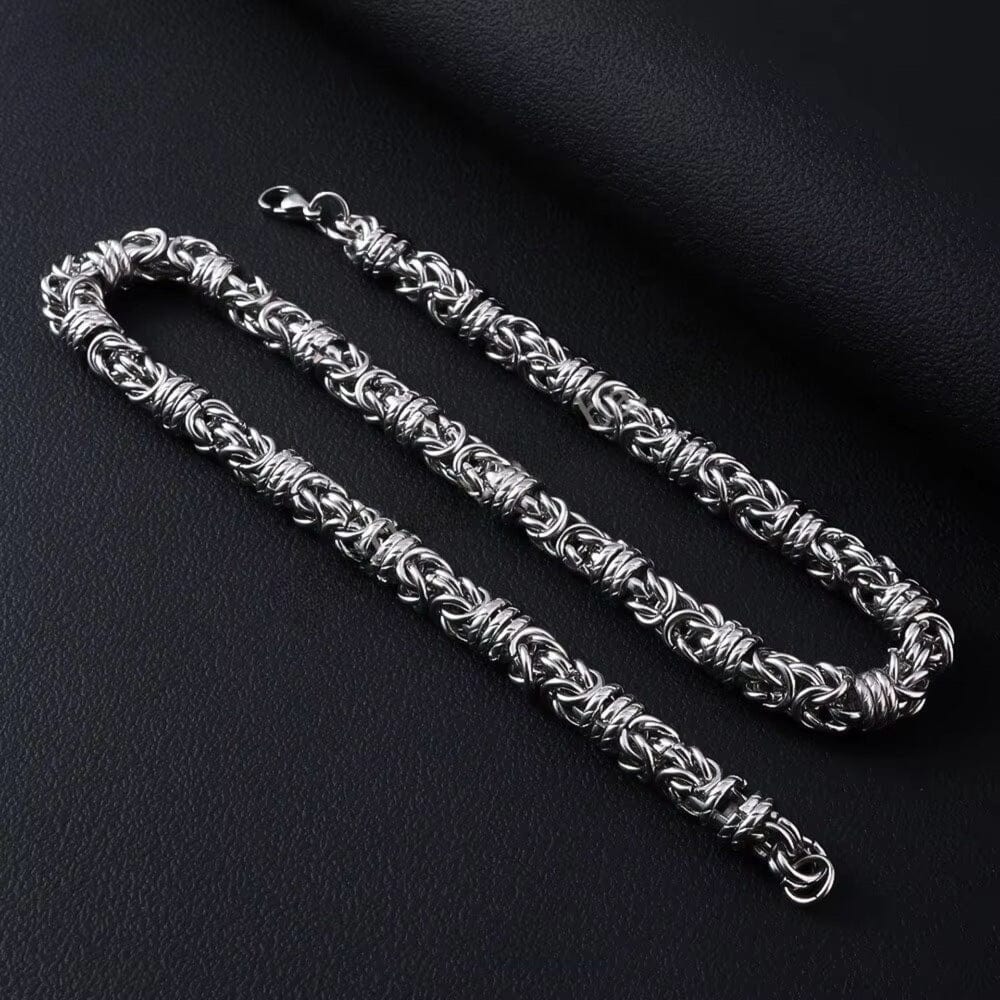 THE MEN THING Chain IMPERIUM - 9mm Chain Pure Stainless Steel 23inch for Men & Boys
