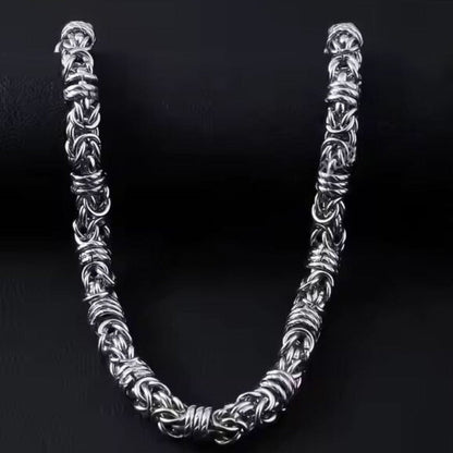 THE MEN THING Chain IMPERIUM - 9mm Chain Pure Stainless Steel 23inch for Men & Boys