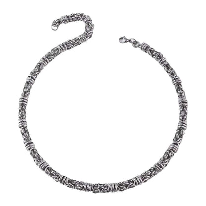THE MEN THING Chain IMPERIUM - 9mm Chain Pure Stainless Steel 23inch for Men & Boys