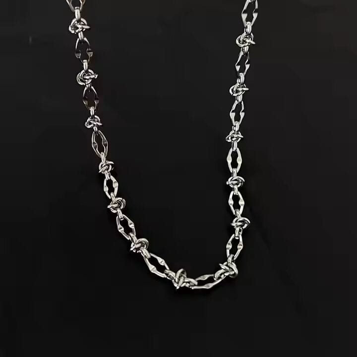 THE MEN THING Chain RAVELLO - 8mm Chain Pure Stainless Steel 23inch for Men & Boys