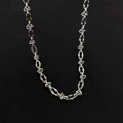 THE MEN THING Chain RAVELLO - 8mm Chain Pure Stainless Steel 23inch for Men & Boys