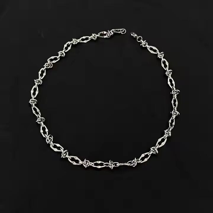 THE MEN THING Chain RAVELLO - 8mm Chain Pure Stainless Steel 23inch for Men & Boys