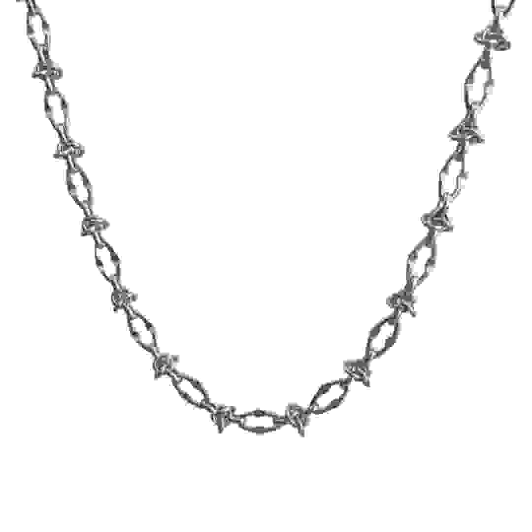 THE MEN THING Chain RAVELLO - 8mm Chain Pure Stainless Steel 23inch for Men & Boys