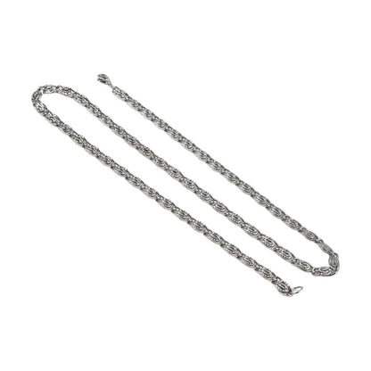 THE MEN THING Chain SCULPT LOOP - 5mm Chain Pure Stainless Steel 23inch for Men & Boys
