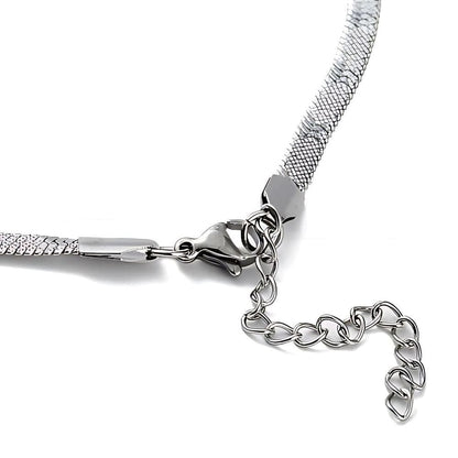THE MEN THING Chain STARZENE - 4mm Chain Pure Stainless Steel 21inch for Men & Boys