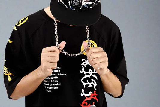THE MEN THING Chain STEELO RING CHAIN - Chain Stainless Steel 24" inch Necklace for Men & Boy