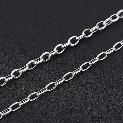 THE MEN THING Chain VELMORO - 9mm Chain Pure Stainless Steel 23inch for Men & Boys