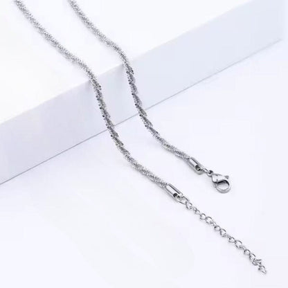 THE MEN THING Chain VELTRIX - 3mm Chain Pure Stainless Steel 21inch for Men & Boys