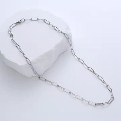 THE MEN THING Chain VERONIX - 4mm Chain Pure Stainless Steel 23inch for Men & Boys