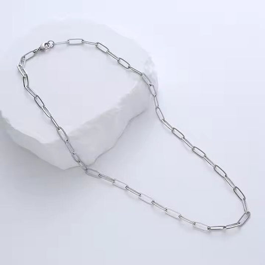THE MEN THING Chain VERONIX - 4mm Chain Pure Stainless Steel 23inch for Men & Boys