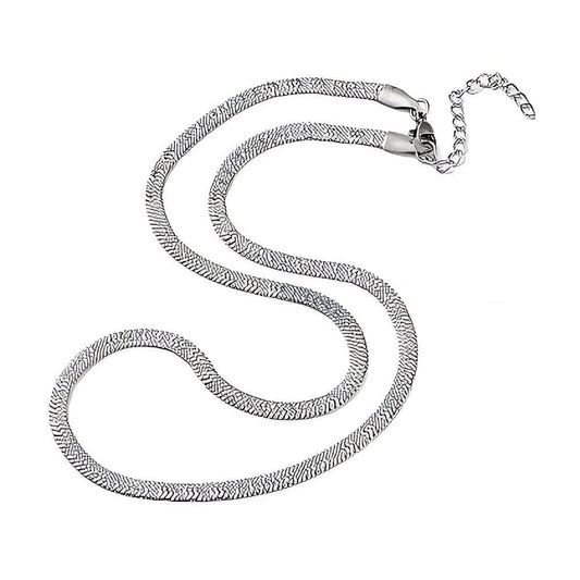 THE MEN THING Chain ZENLOVE - 4mm Chain Pure Stainless Steel 21inch for Men & Boys
