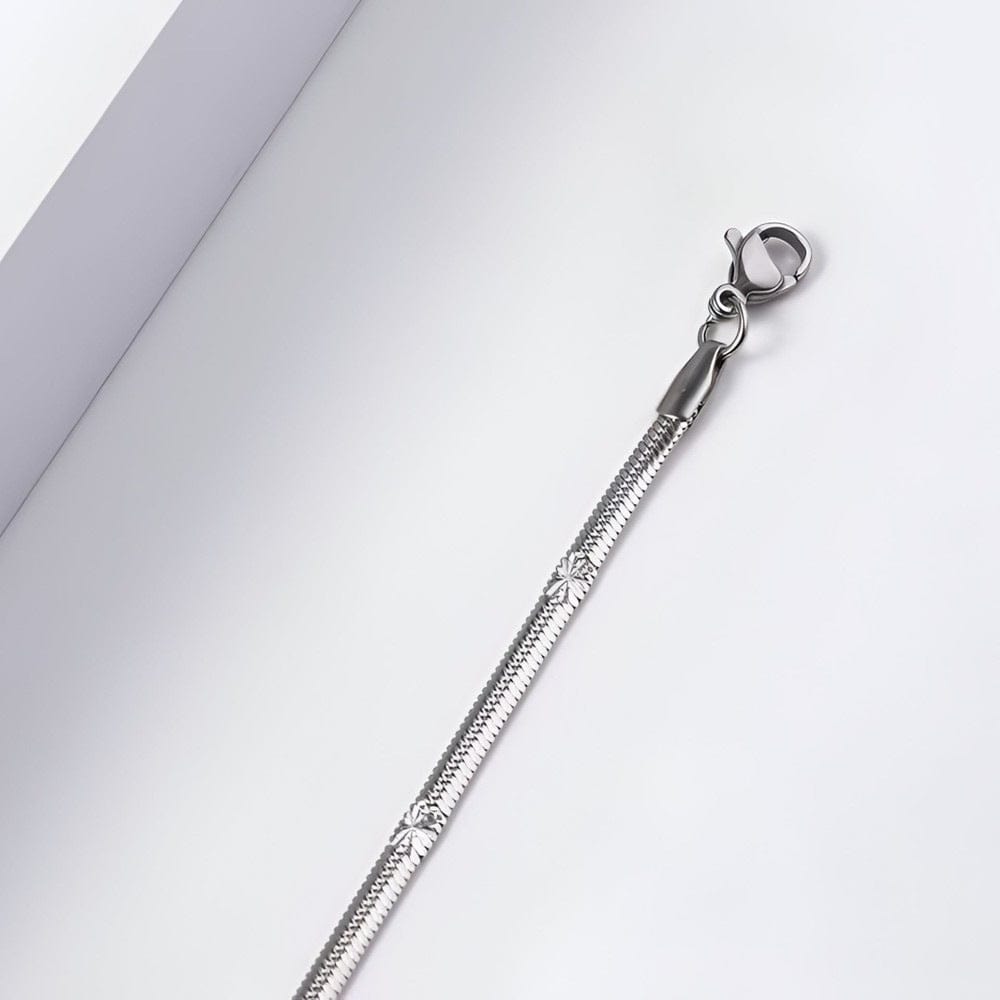 THE MEN THING Chain ZERITH - 3mm Chain Pure Stainless Steel 19inch for Men & Boys
