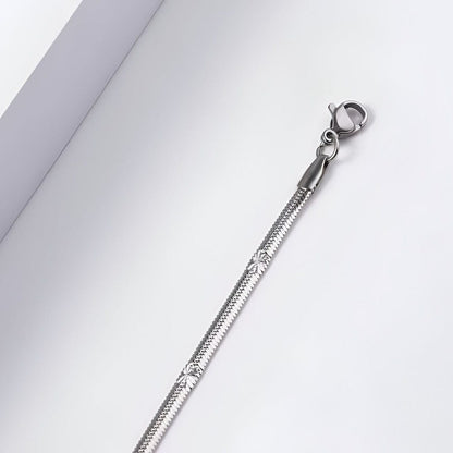 THE MEN THING Chain ZERITH - 3mm Chain Pure Stainless Steel 19inch for Men & Boys